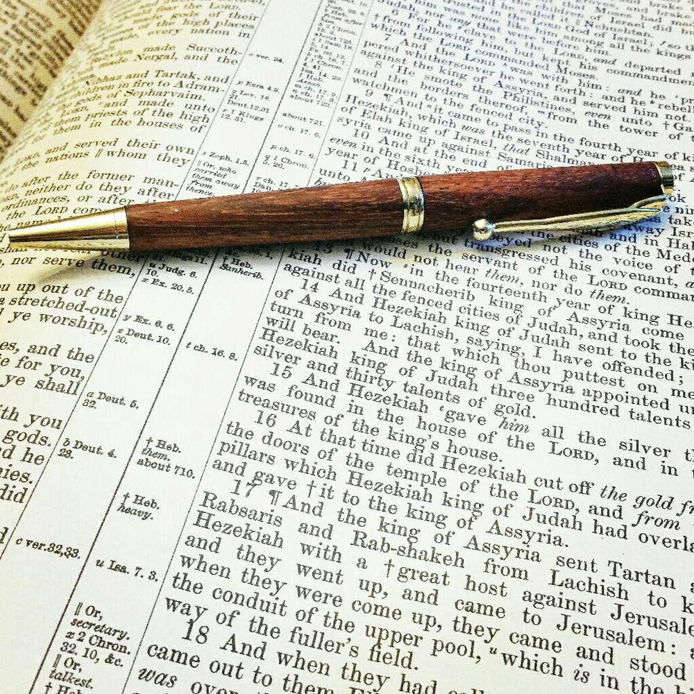 Handmade slim line wood pens